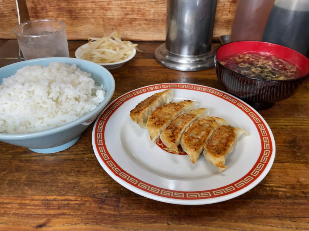 餃子ランチ