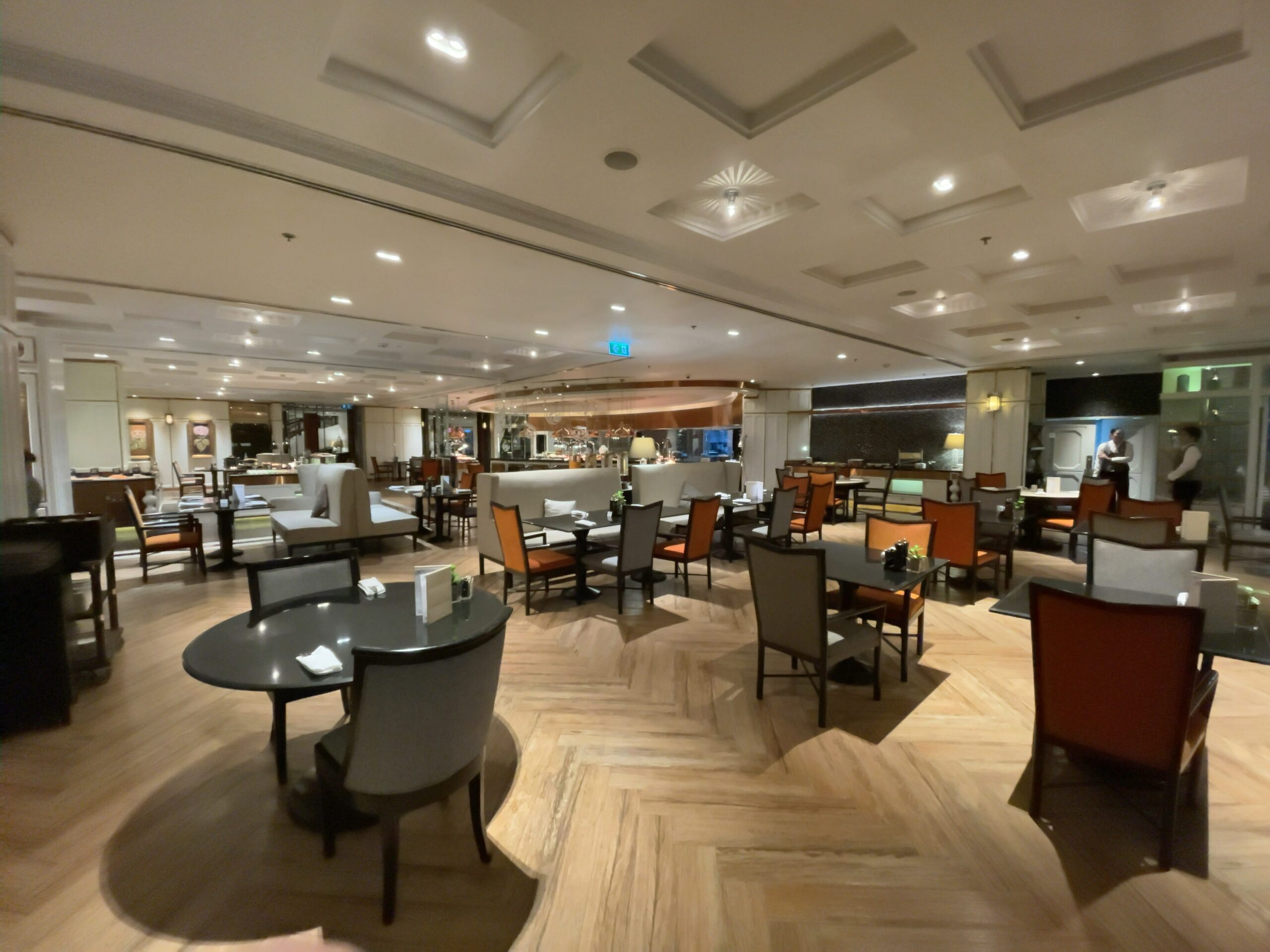 レストランの店内