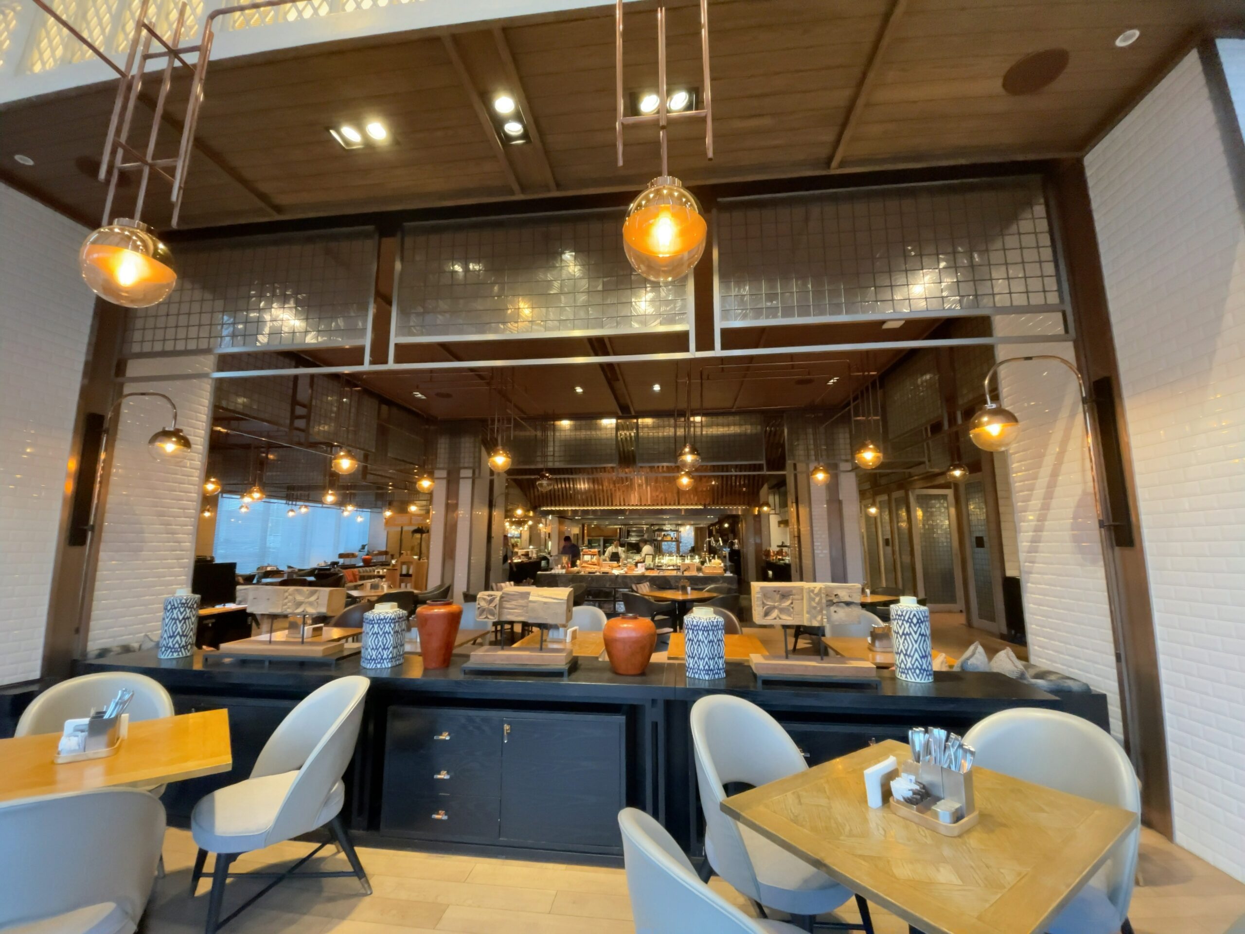 レストランの店内